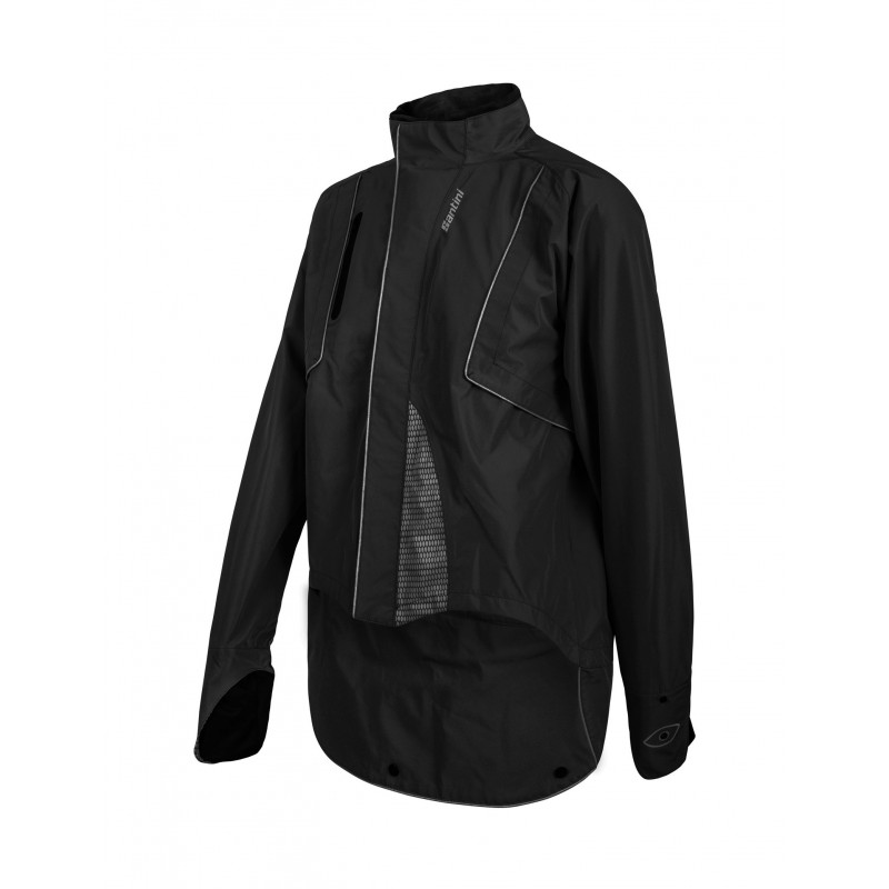 Black Rain Jacket Jackets