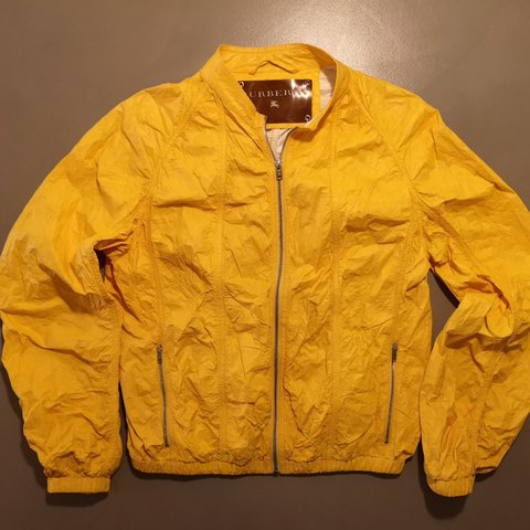 Yellow Bomber Jacket - Jackets