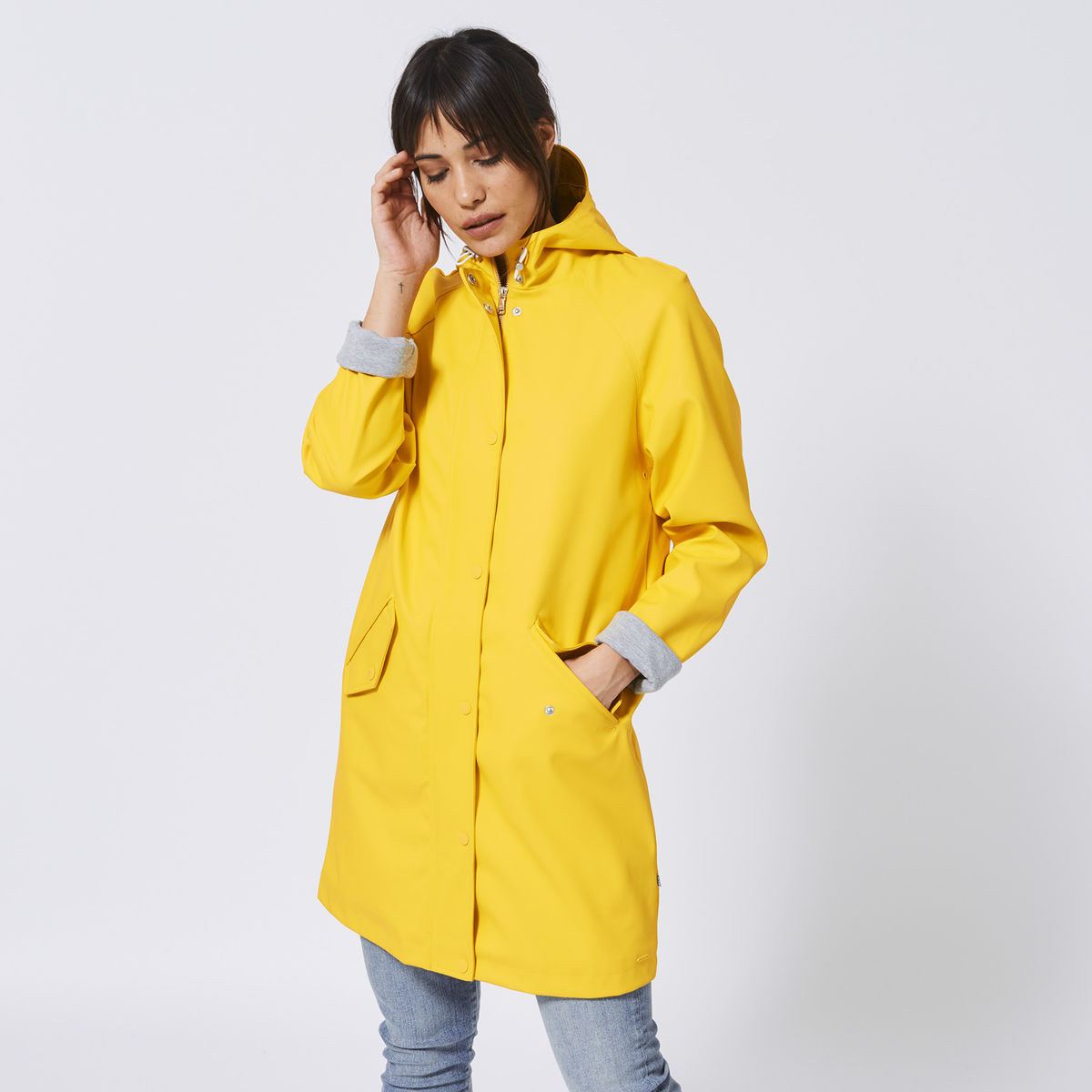 Yellow Rain Jacket - Jackets