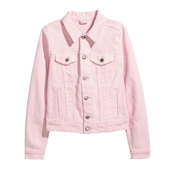 Pink Jean Jacket - Jackets