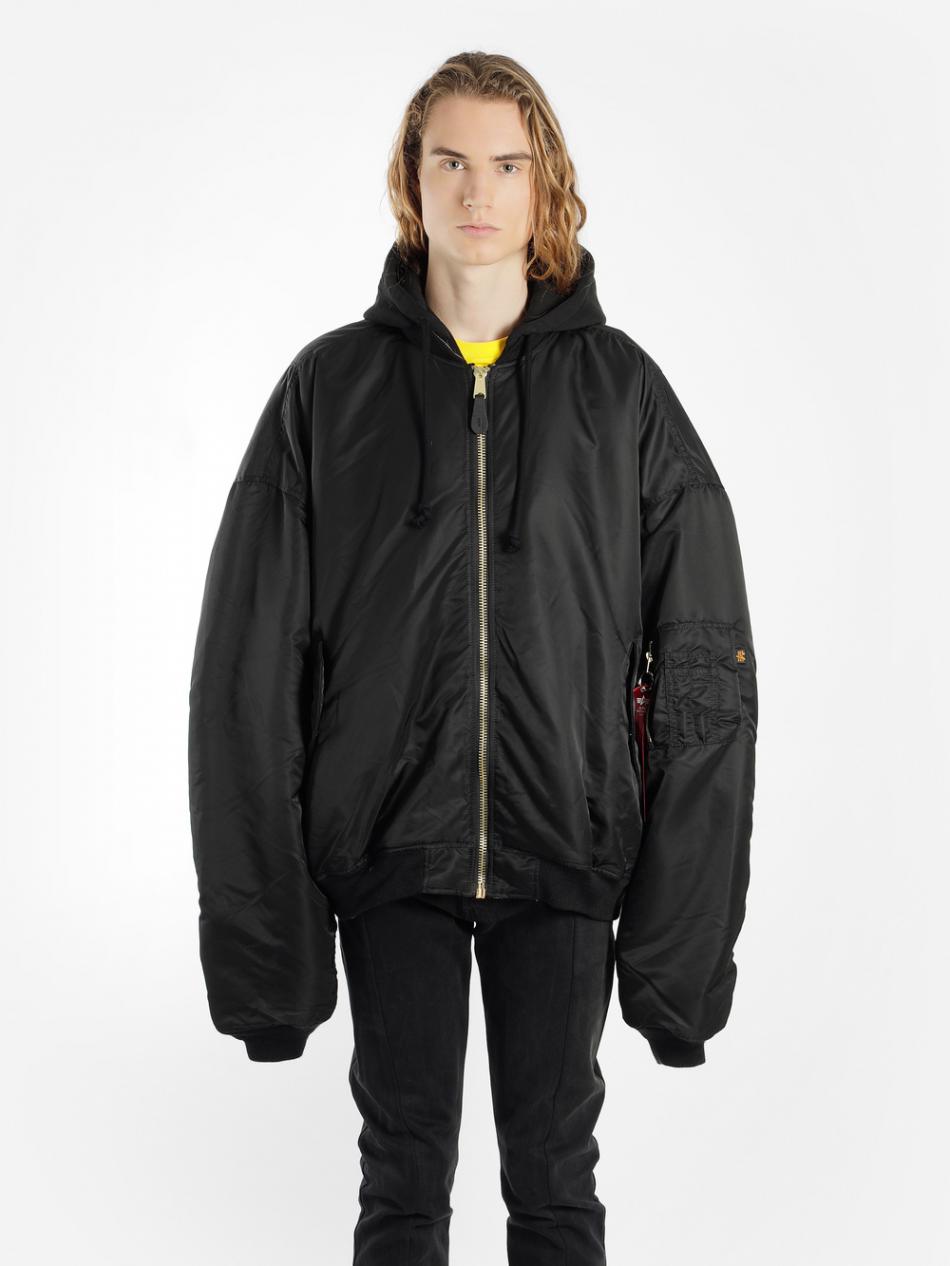 Oversized Bomber Jacket Jackets