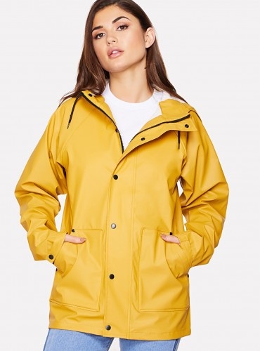 Yellow Rain Jacket - Jackets