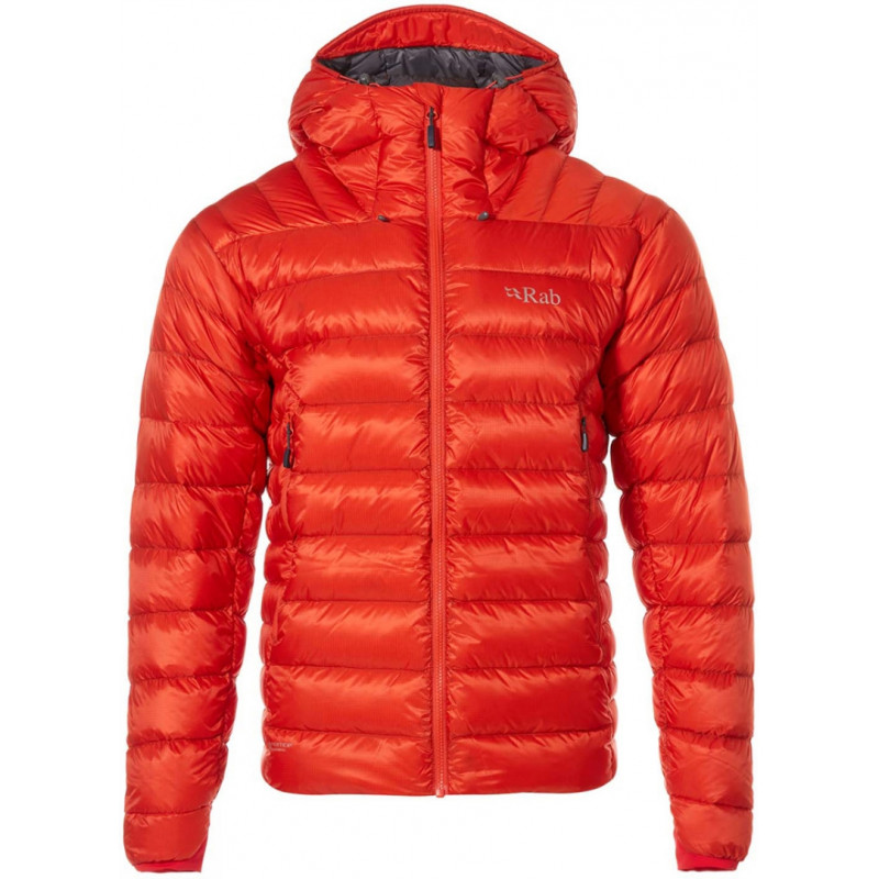 Orange Down Jacket - Jackets