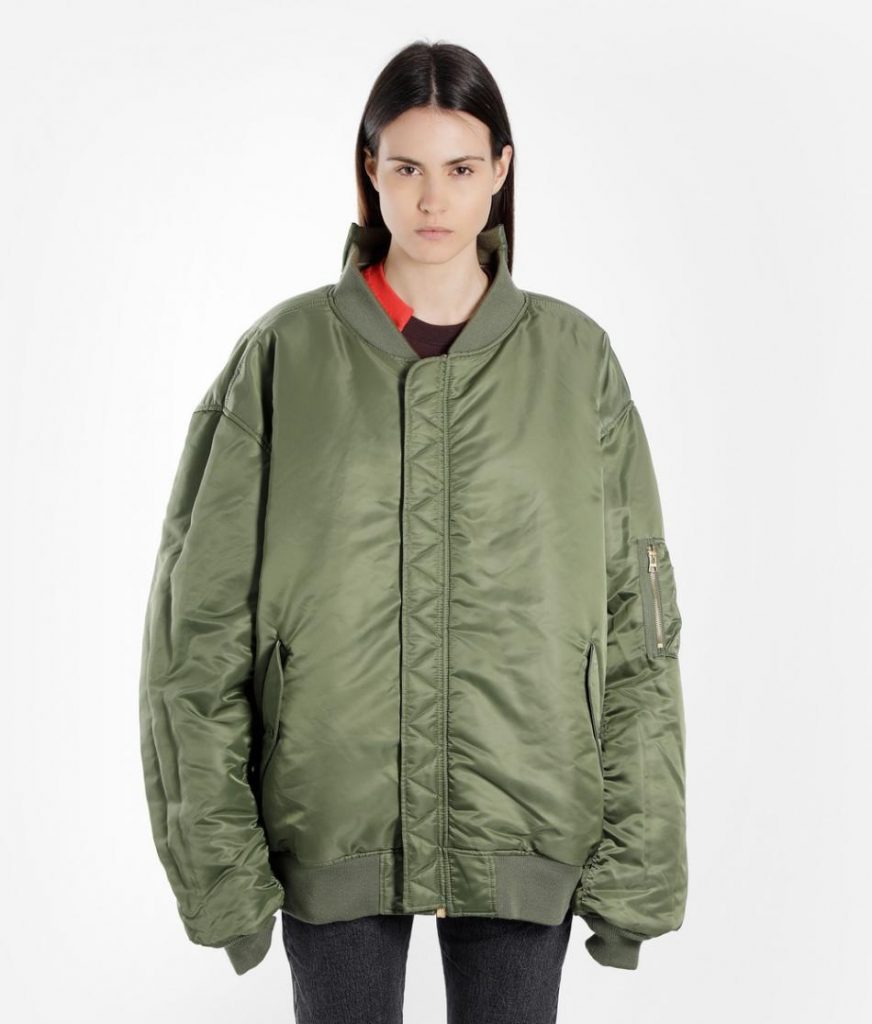 Oversized Bomber Jacket - Jackets