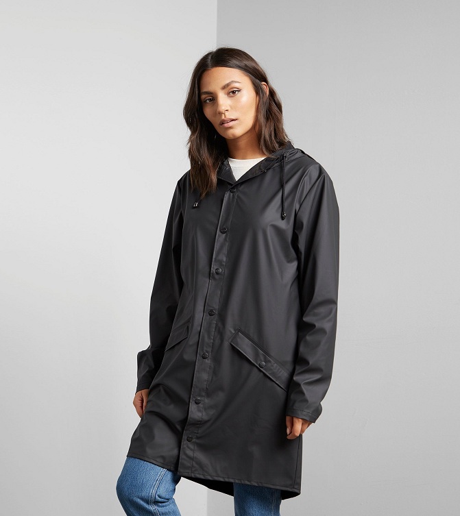 Black Rain Jacket Jackets