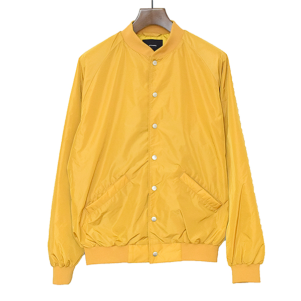 Yellow Bomber Jacket - Jackets