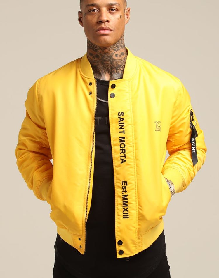 Mustard Bomber Jacket | vlr.eng.br