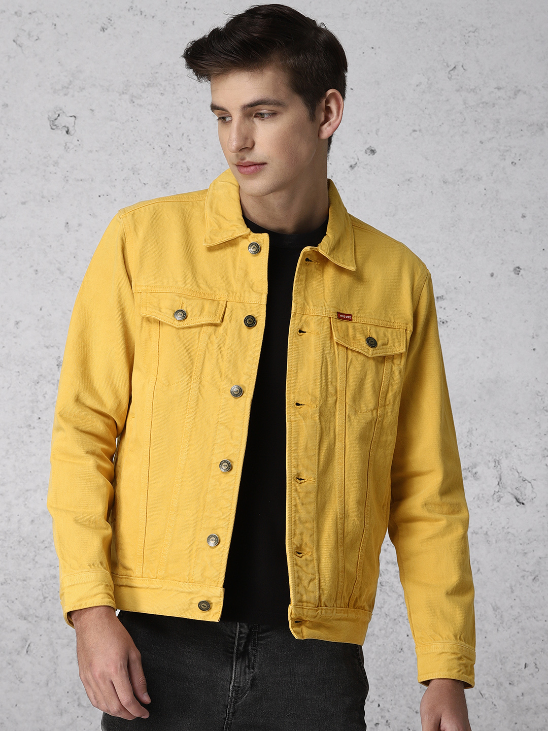 Yellow Jean Jacket - Jackets
