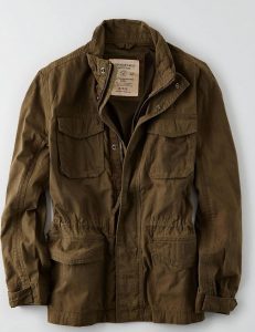 Brown Military Jacket - Jackets