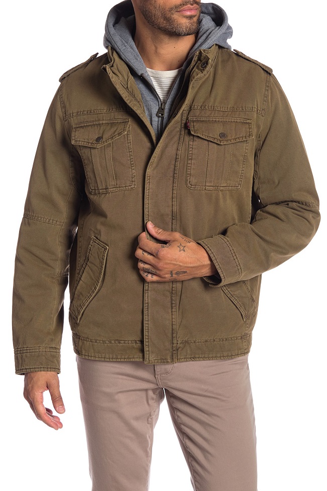 Brown Military Jacket - Jackets
