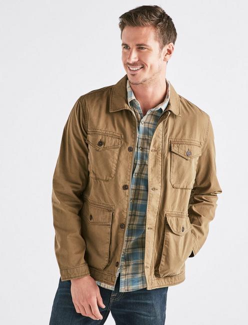 Brown Military Jacket - Jackets