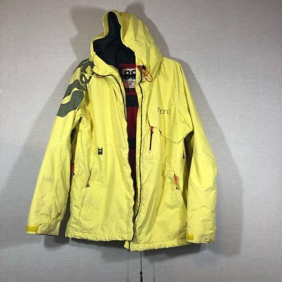 Yellow Ski Jacket - Jackets