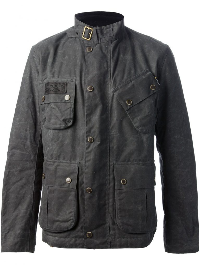 Grey Military Jacket Jackets