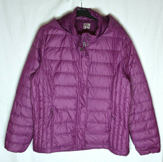 Purple Down Jacket - Jackets