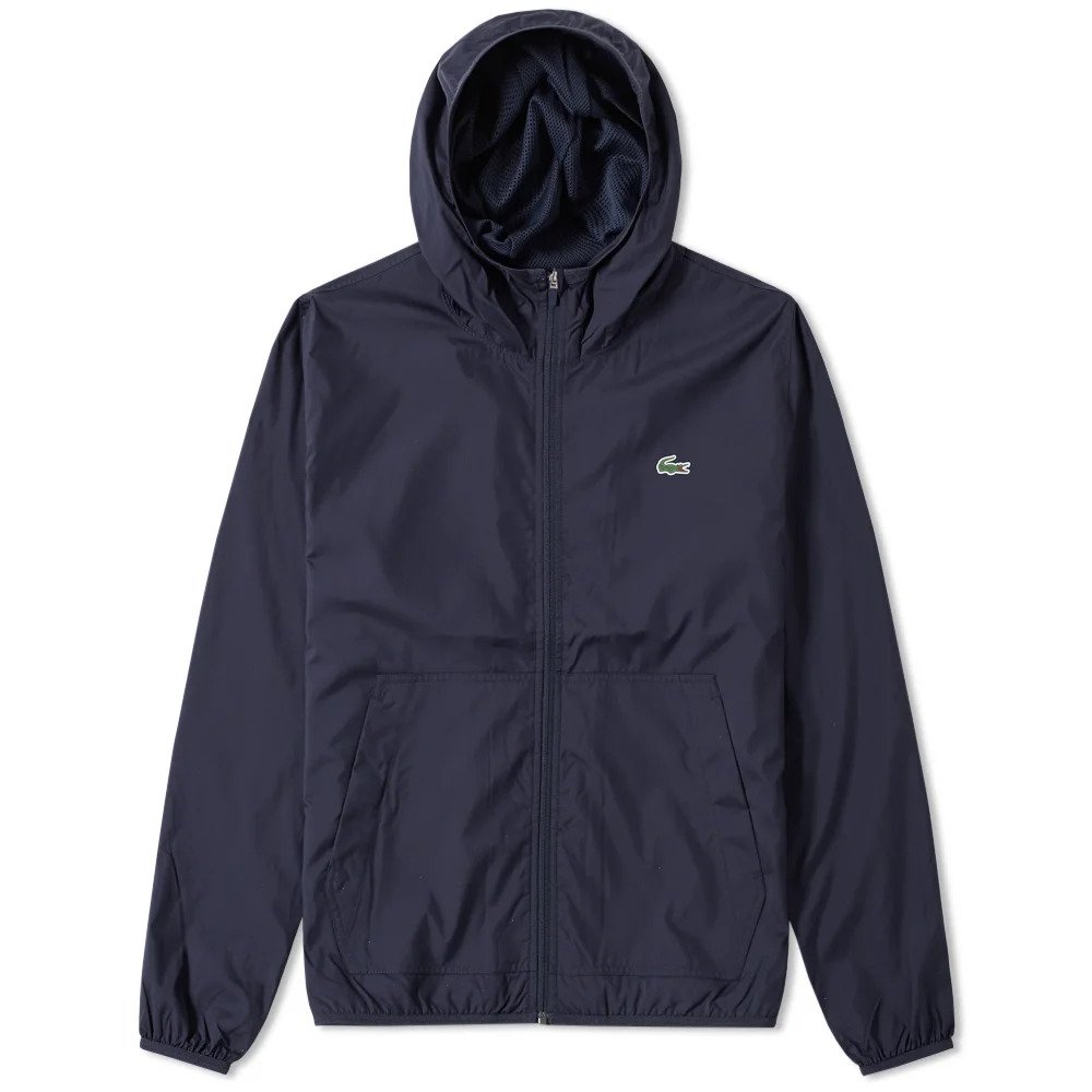 Blue Windbreaker Jacket - Jackets