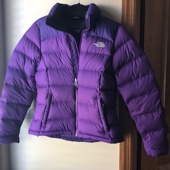 Purple Down Jacket - Jackets