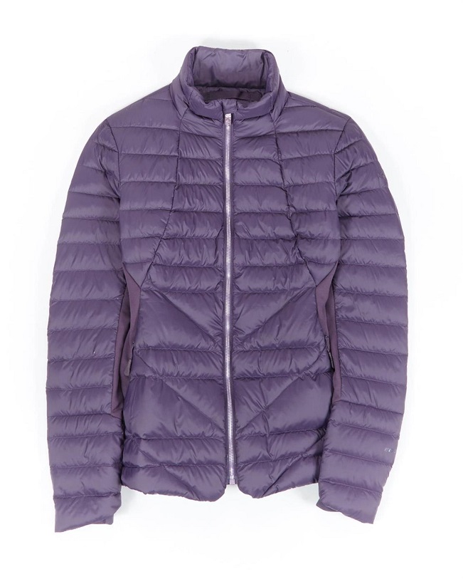 Purple Down Jacket - Jackets