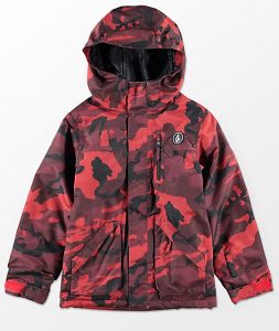 Camo Windbreaker Jacket - Jackets