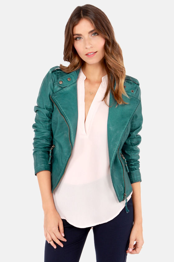 Punk Leather Jacket – Jackets