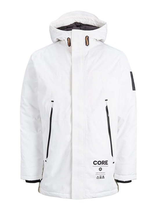 White Parka Jacket - Jackets