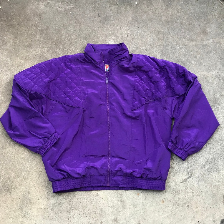 Purple Windbreaker Jacket - Jackets