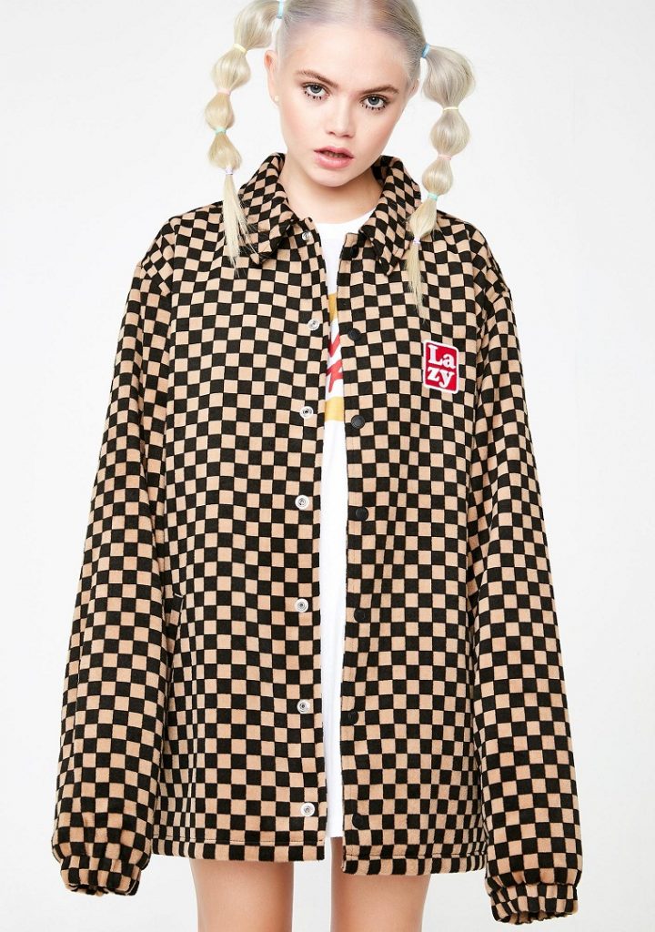 Checkerboard Jacket - Jackets