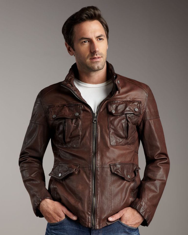 Military Leather Jackets Jackets