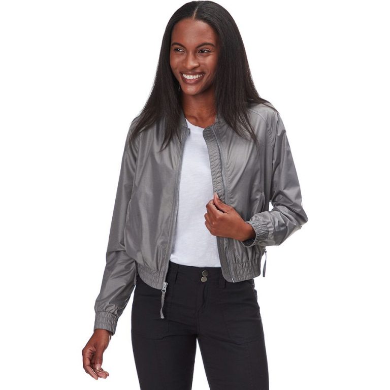 Gray Bomber Jacket Jackets