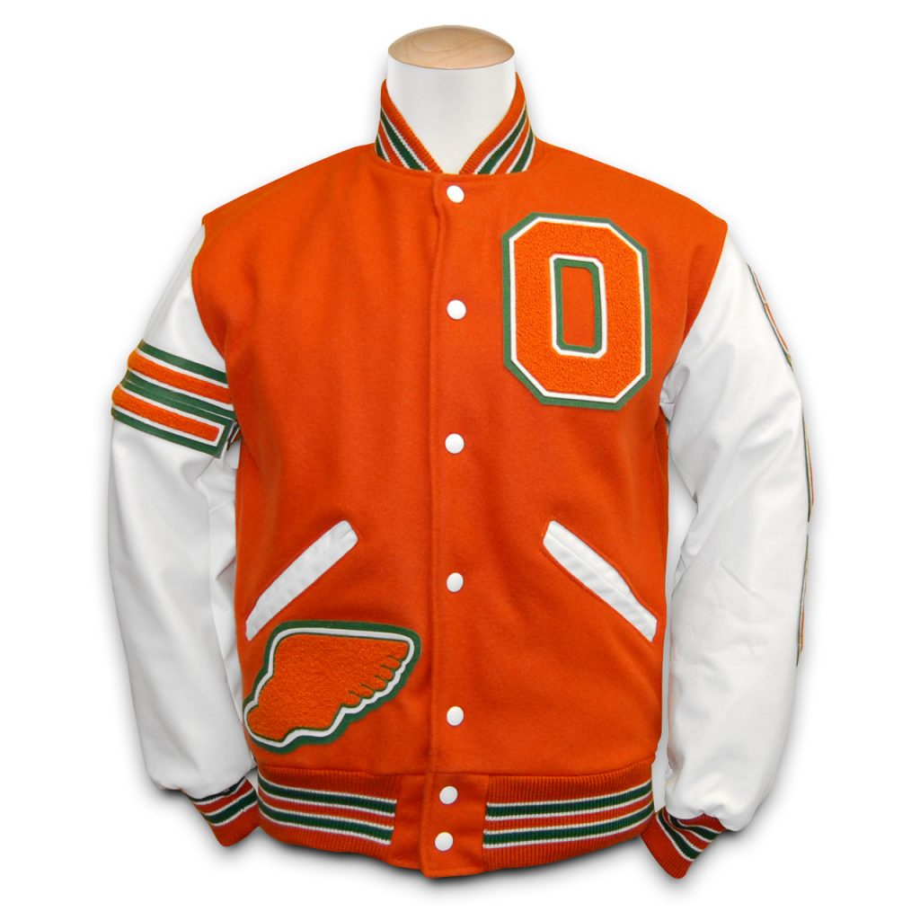 Orange Varsity Jackets Jackets