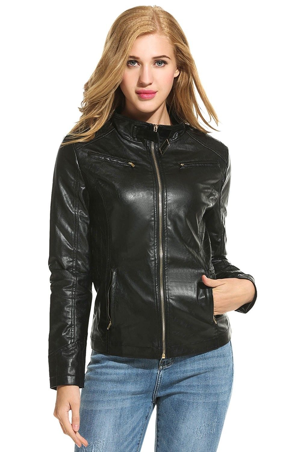 Motorcycle Bomber Jacket - Jackets