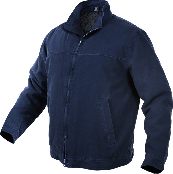 Blue Military Jacket - Jackets