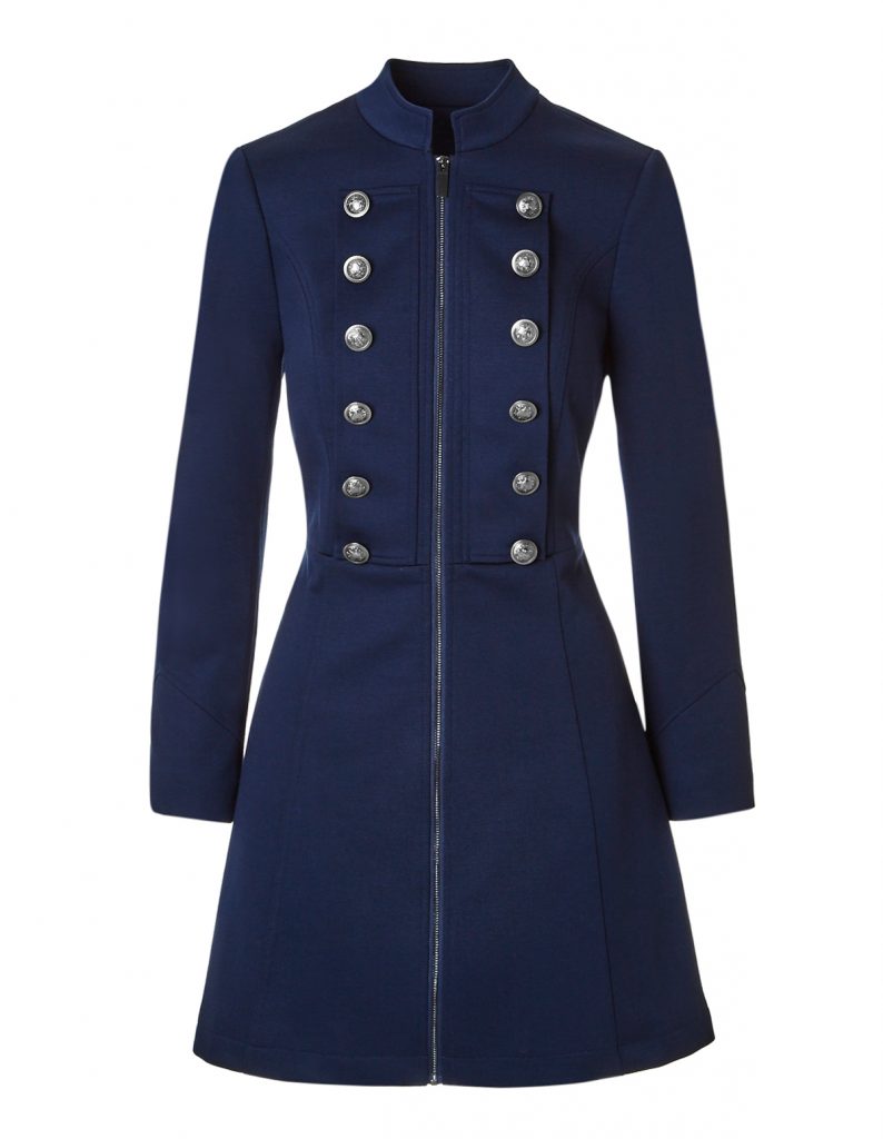 Blue Military Jacket Jackets