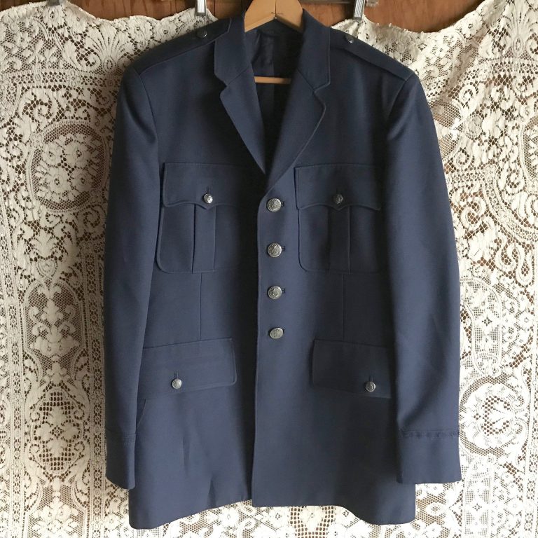 Blue Military Jacket Jackets